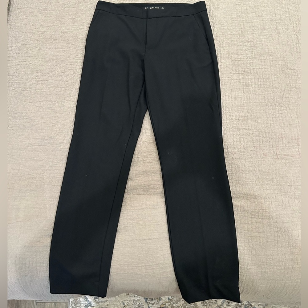 Zara Women’s Classic Black Dress pants size small